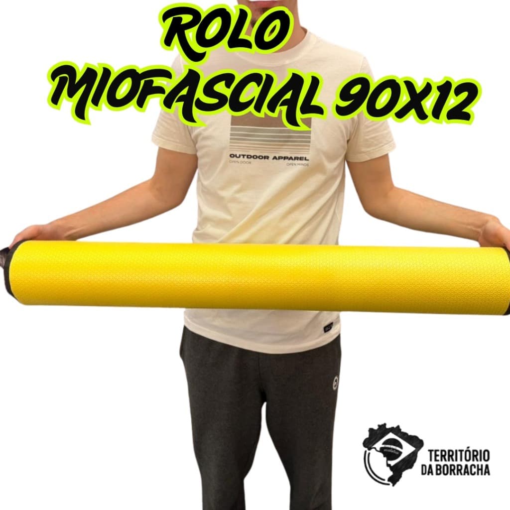 Rolo Miofascial de EVA – 90cm x 11cm | Liberação Miofascial e Massagem Muscular