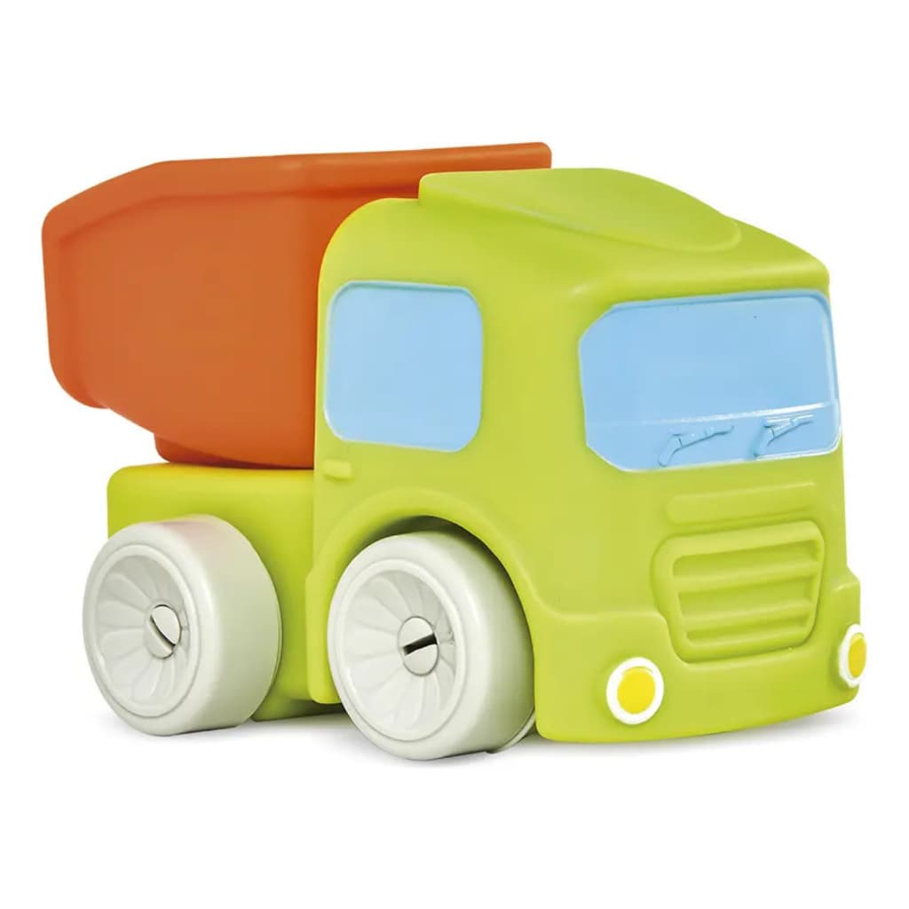 Caminhão Vinil Macio 4 Pçs P/ Montar Coleção Baby Truck Roma