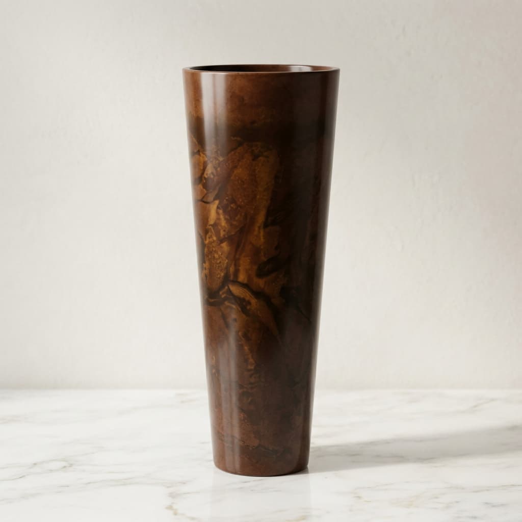 Vaso Ibiza Polietileno 70cm Decorativo Moderno Resistente Área Interna e Externa