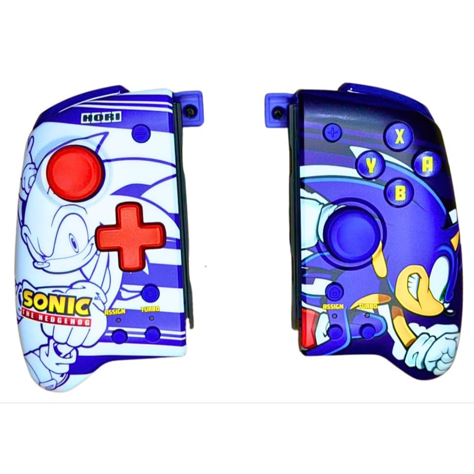 Controlador Ergonômico Hori Split Pad Pro Sonic Para Nintend Azul