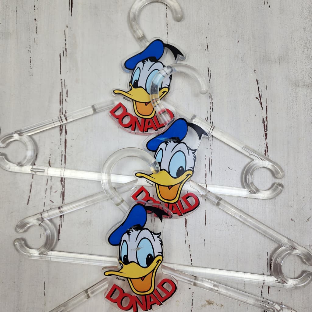 Brechó Kit 3 Cabides Vintage Infantil Acrílico Importado Retrô Anos 90
