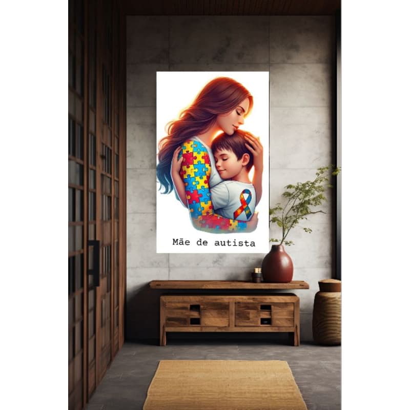 Quadros Decorativos TEA Mãe de AutistaPara Sala Quarto Escritório Decoração