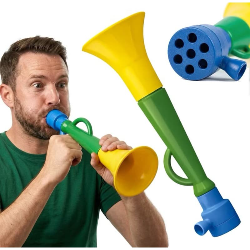 Corneta Torcida Infantil Copa Som Forte Brinquedo Musical Colorido Envio Rápido