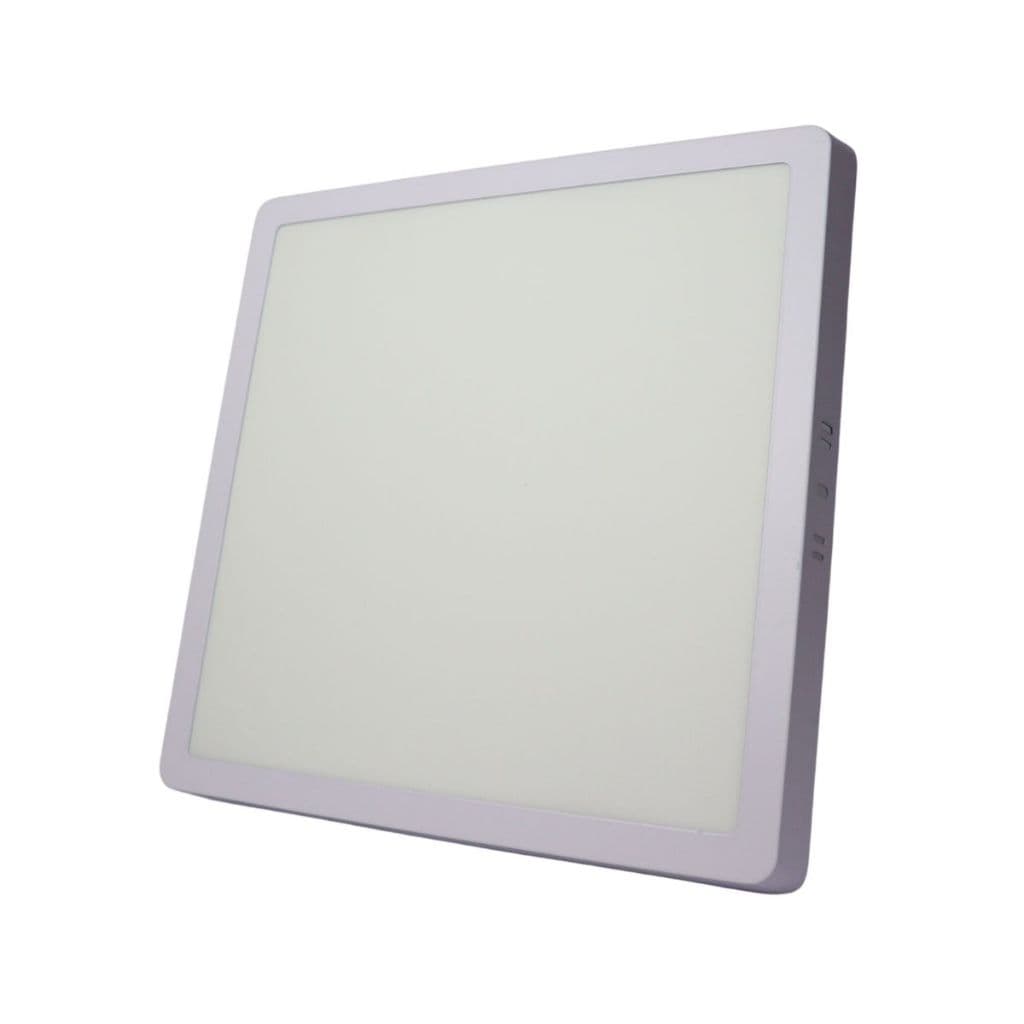 Luminária Painel Plafon LED 18W Quadrado 20x20cm 6500K  Sobrepor com Economia de Energia