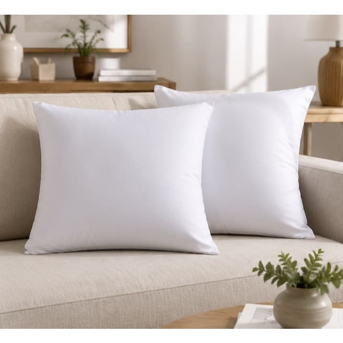 Kit com 5 Capas de Almofada Impermeável com zíper 45 X 45 , Antiácaro