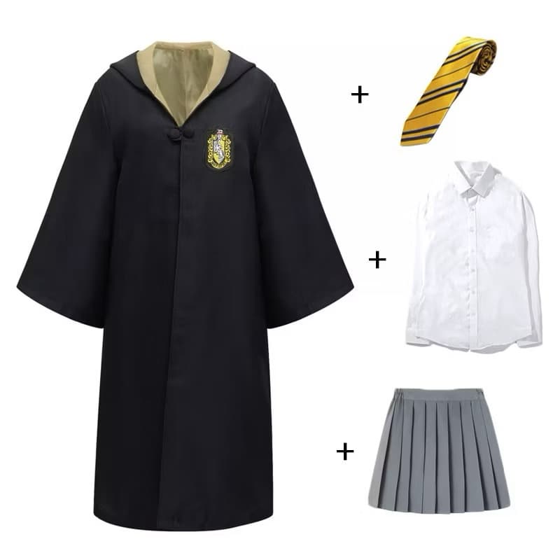 Fantasias de Cosplay, Manto Mágico, Capa da Slytherin, Cachecol, Presentes de Halloween para Universitários 5 itens
