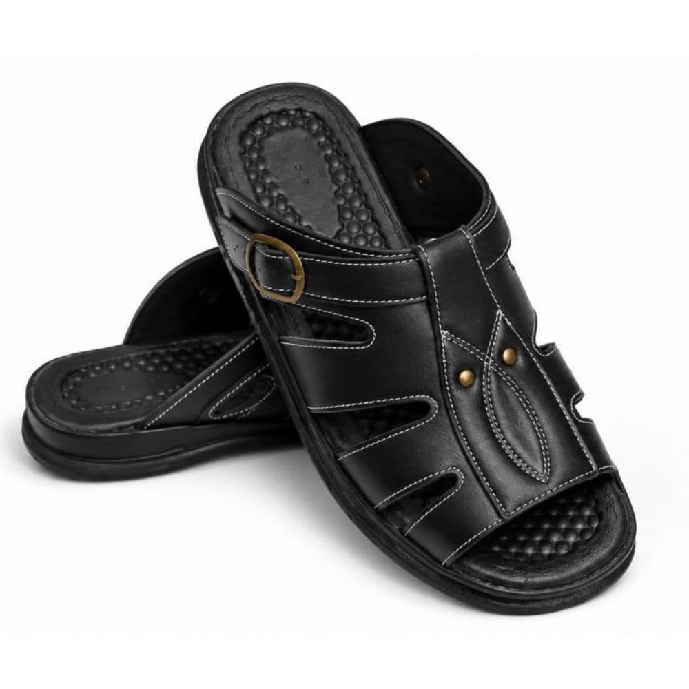 Sandália Chinela Masculina Franciscana Sola Anti Derrapante Confortável
