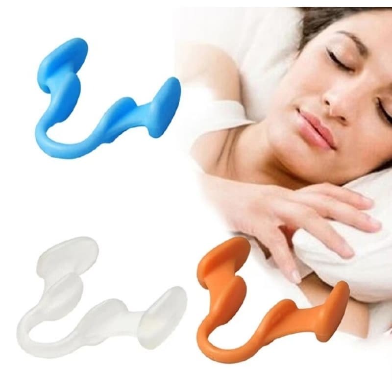 2 Dilatador Nasal Silicone macio cor Branco Anti-Ronco Apneia Durma melhor.