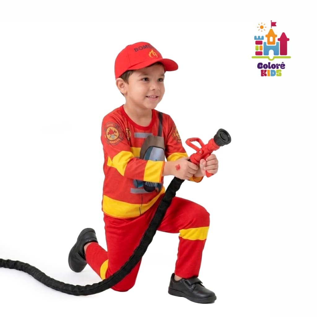 Fantasia Infantil Bombeiro