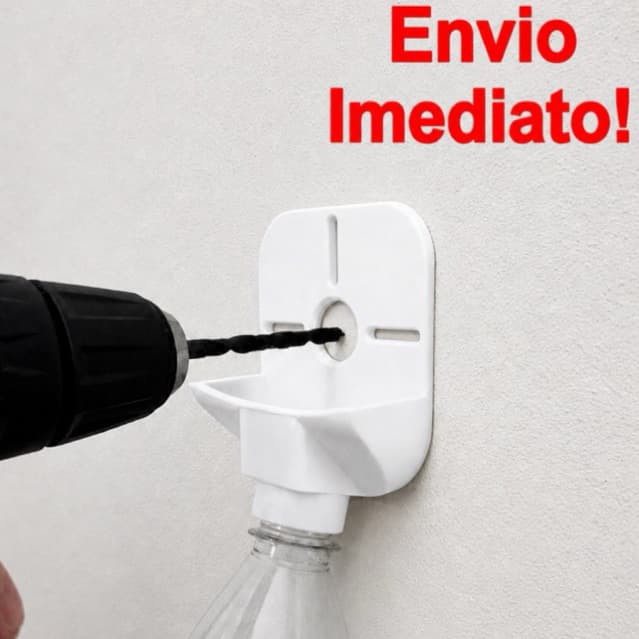 Coletor de Pó para Furadeira para Garrafa PET | Suporte coletor de pó 3D Prático e Sem Sujeira / envio imediato
