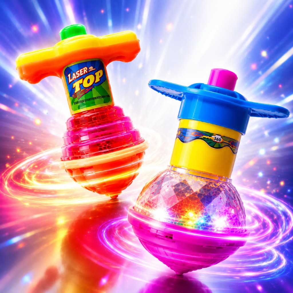 Kit 3/5/10 Giroscópio Pião Peao Com Luz Led Brinquedo Infantil Brincadeira Criança Pronta Entrega