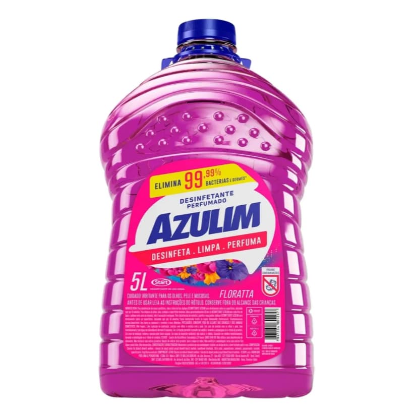 Desinfetante Perfumado Start 5L Fragrância  Florata e Mariner Azulim
