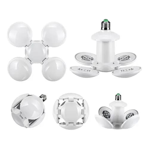 Lâmpada LED Deformable Pétala 40W E27 Branco-frio 6500K 3600lm Interior