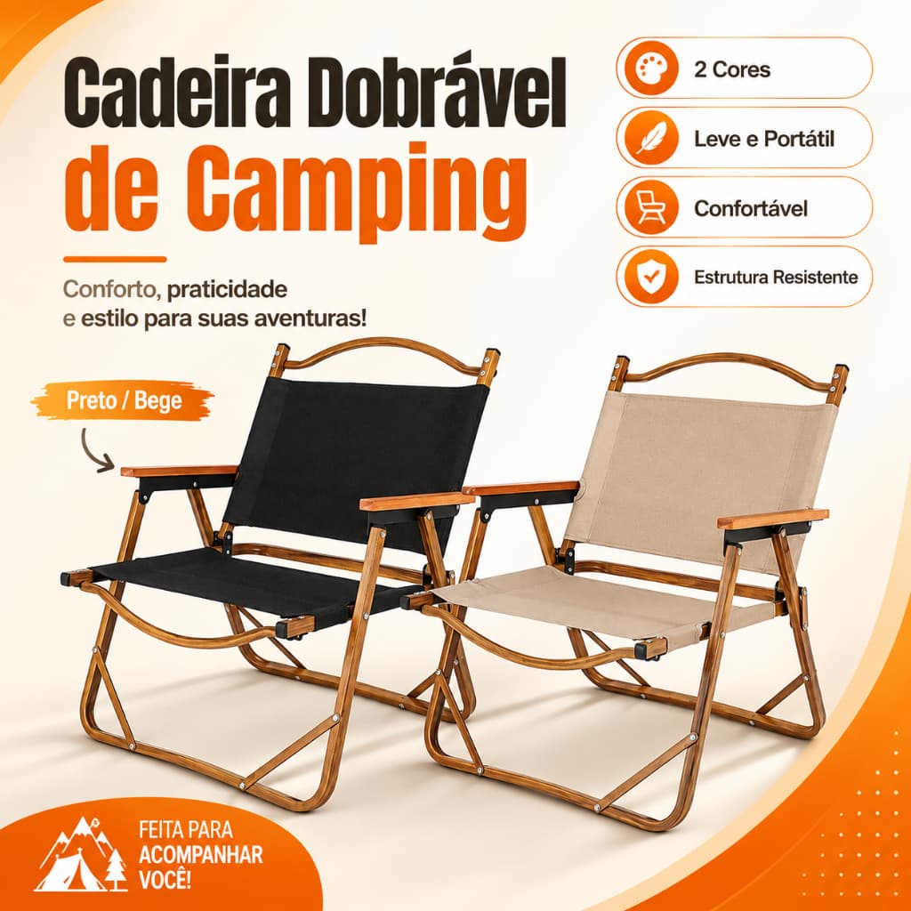 Cadeira dobrável camping praia Pesca em aluminio Banquinho Portatil Retratil com Alça