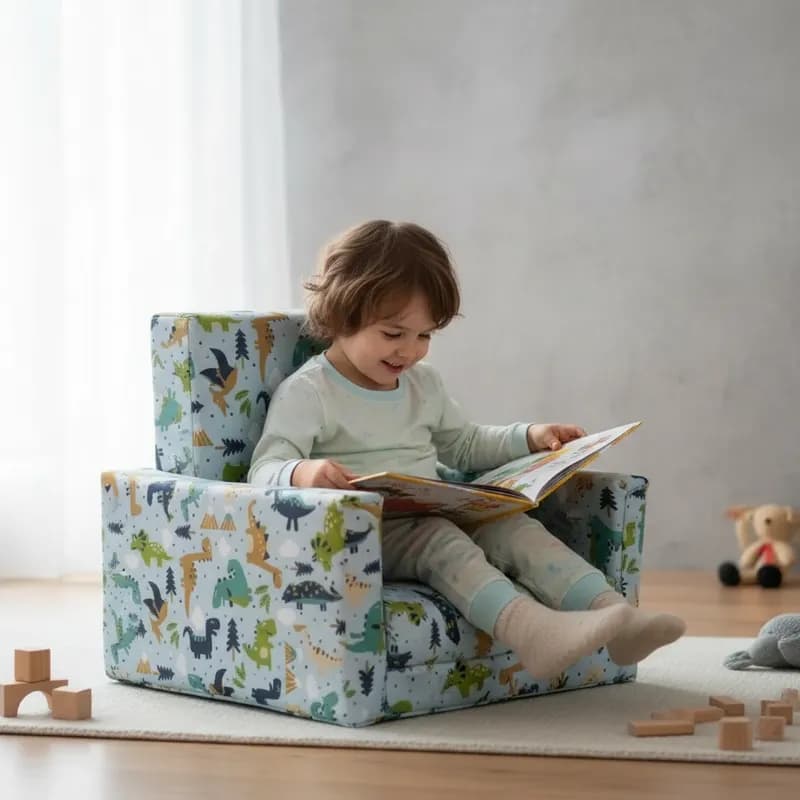 Sofá Infantil Poltrona Criança Promoção Estampas Diversas