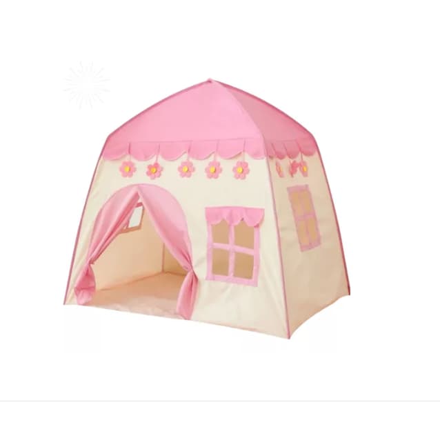 Barraca Infantil Dobrável com Estrutura Resistente para sua boneca Meninas pequenas princesas
