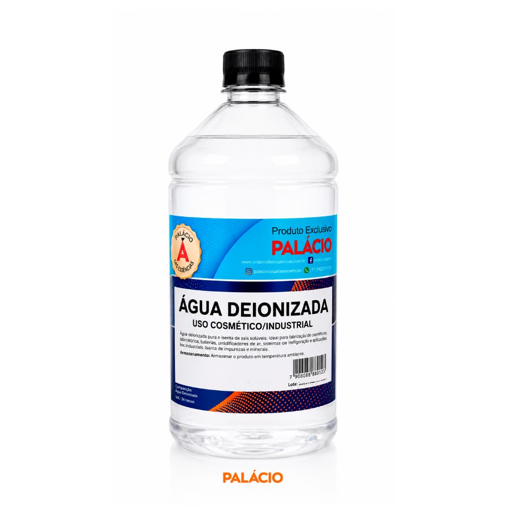 Água Deionizada – 1 Litro