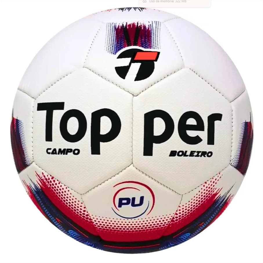 BOLA DE FUTEBOL CAMPO TOPPER BOLEIRO 2025 HIBRID PROFISSIONAL RESISTENTE