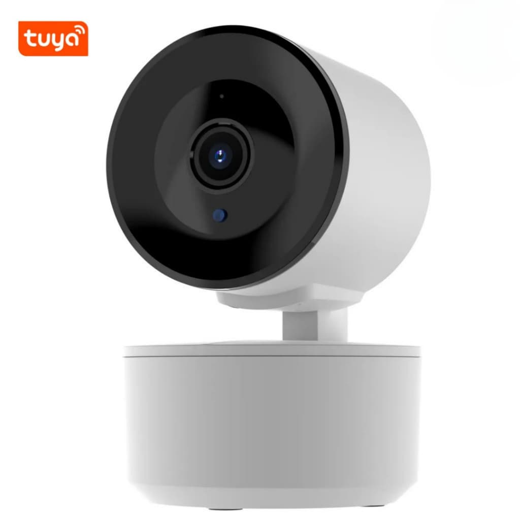 Câmera Babá Eletrônica Smart IP PTZ 3MP Wi-Fi Tuya Alexa Google Home