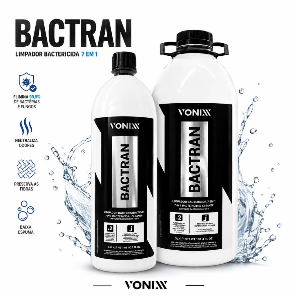 Bactran Concentrado Vonixx Higienizador De Estofados e Sofá