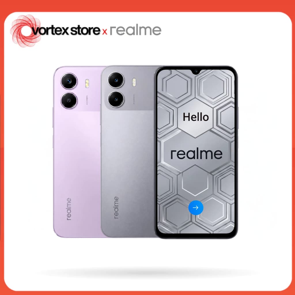 Realme P4 Lite 4G , Bateria 6600mAh, Versão Global, Processador Unisoc T7250, 128-256GB e 4GB RAM, Resistência IP64