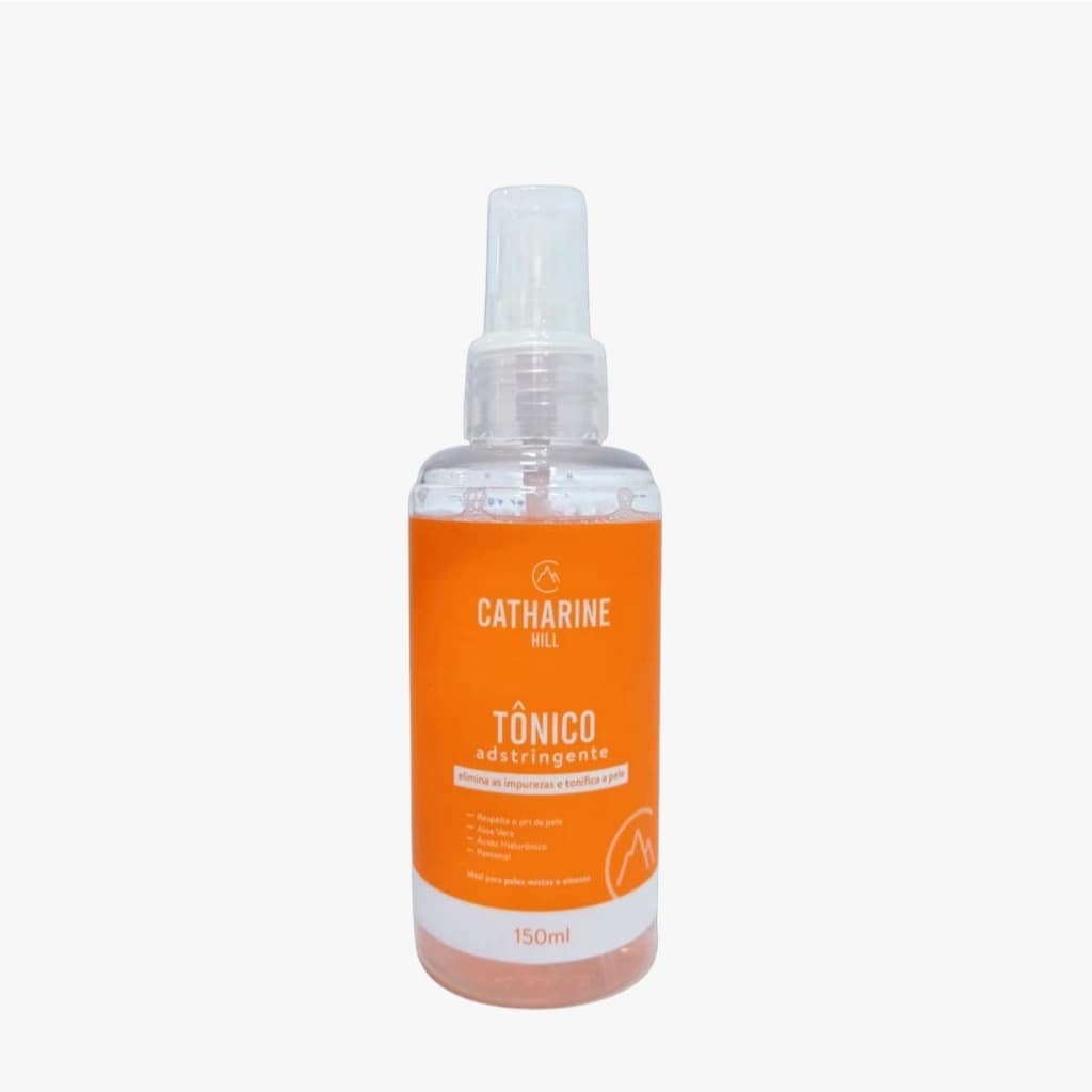 Tônico Adstringente Catharine Hill Controle da Oleosidade Limpeza Profunda e Frescor Facial