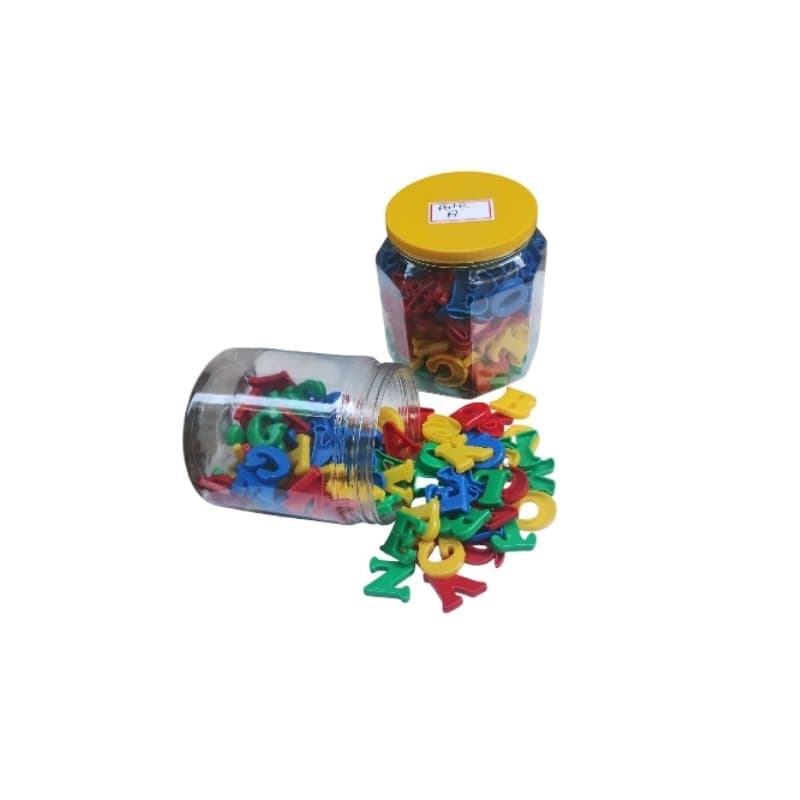 kit Pote com 4 Alfabetos Completos Aprendizagem Infantil Brinquedo Educativo