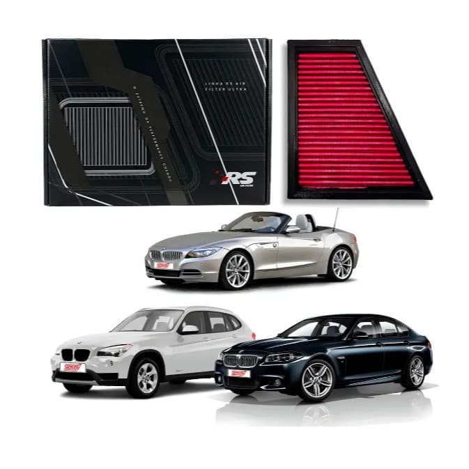 Filtro de ar  Esportivo Inbox Ultra BMW RS2921 Serie 5/X1/Z4 N20/N52 de 2009 a 2019 RS Air Filter.