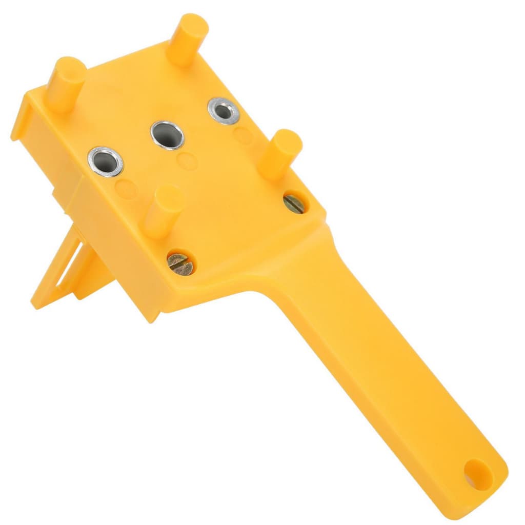 Guia Gabarito Para Cavilhas Marcenaria Furo Métrico 6 8 10mm