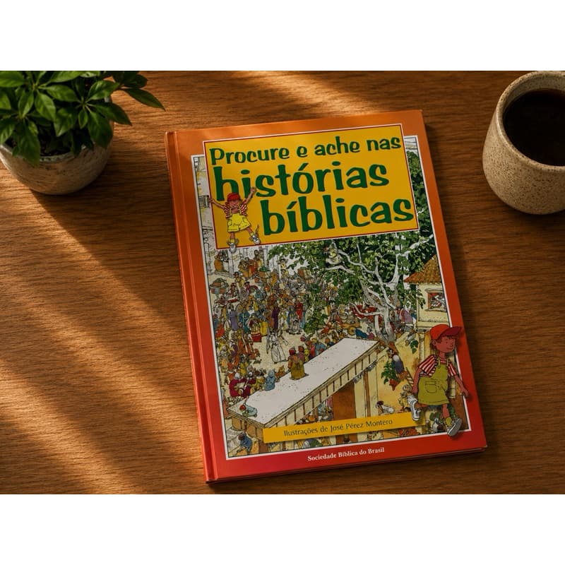 Procure e Ache nas Histórias Bíblicas | Livro Infantil Interativo - Sociedade Bíblica do Brasil