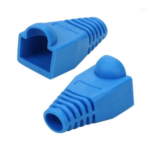 CAPA RJ-45 - PLASTICA - AZUL 4 unidades