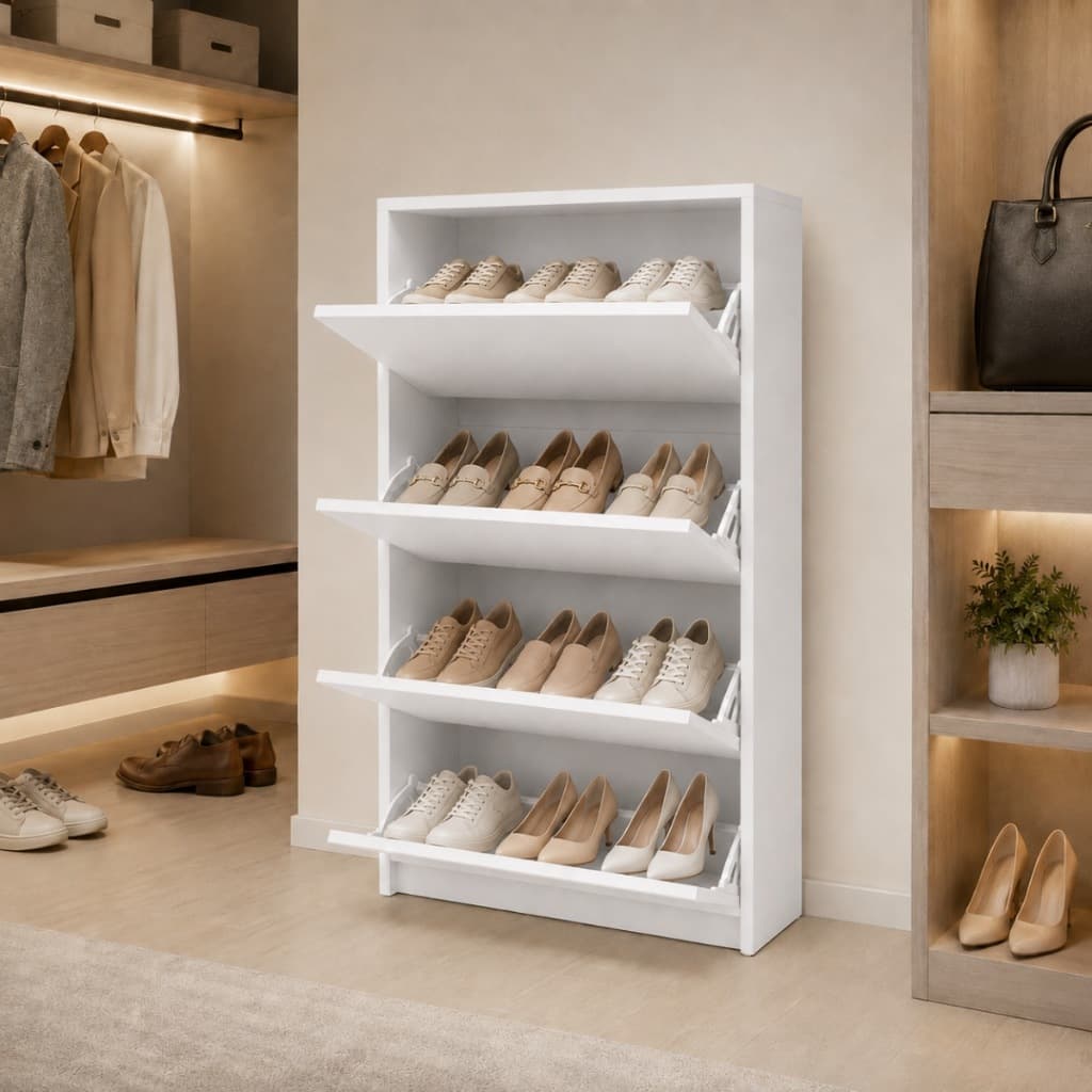 Sapateira Basculante Vertical Multiuso Para Calçados Com Design Moderno E Elegante