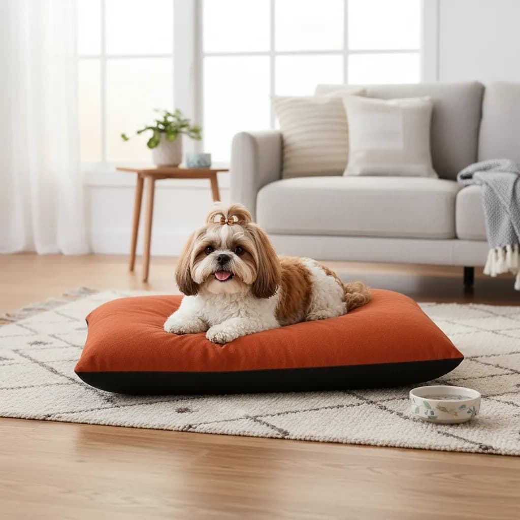 Cama Caminha Almofada Pet Cachorro e Gato Almofadão Lavável Macio Porte Pequeno e Médio - Envio Rápido