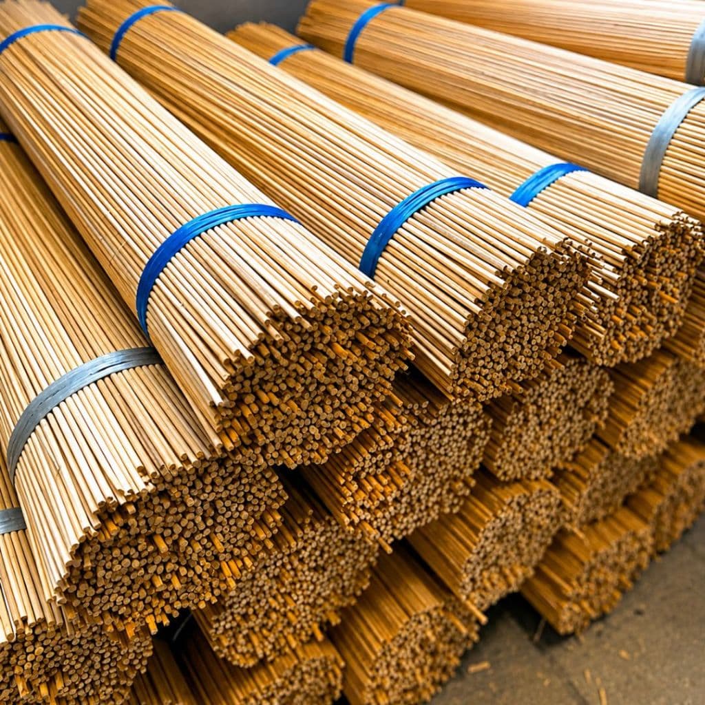 Kit Varetas de Bambu Selecionadas para Pipas e Papagaios – 50cm, 55cm e 60cm, Kits com 25, 50 e 100 Unidades