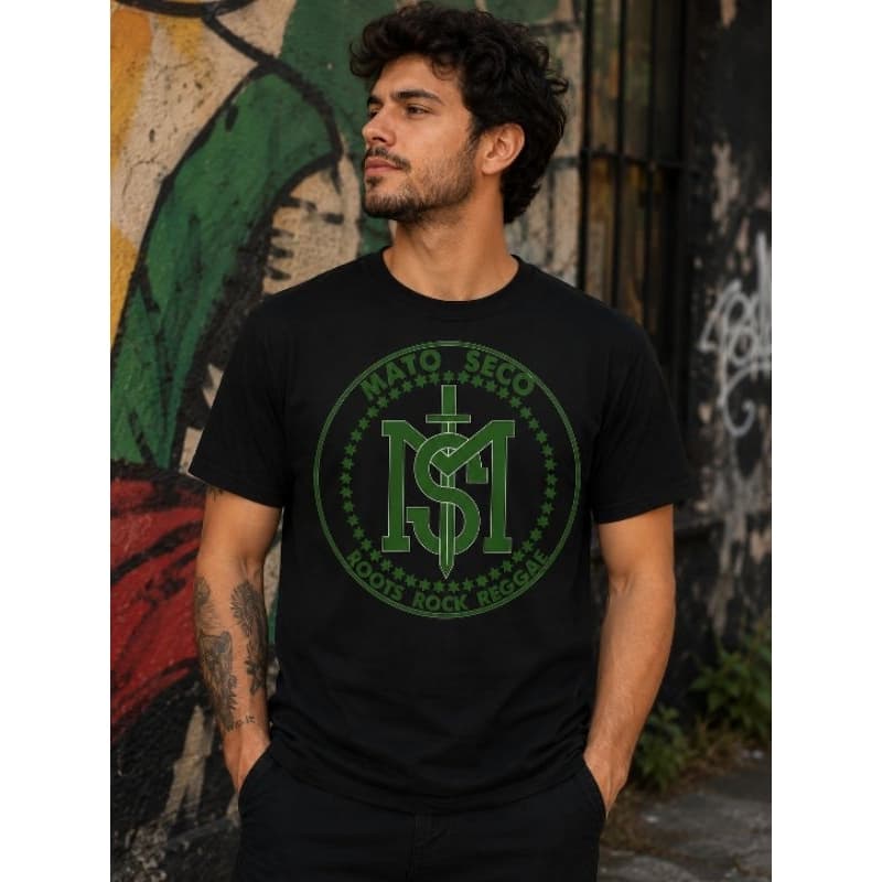 Camiseta Mato Seco Camisa Roots Rock Reggae