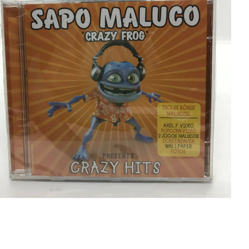 Cd Sapo Maluco Crazy Frog Lacrado