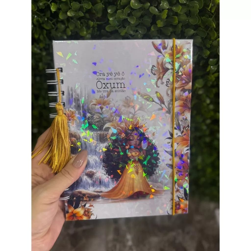 CADERNO ORIXÁS A5 PERSONALIZADO