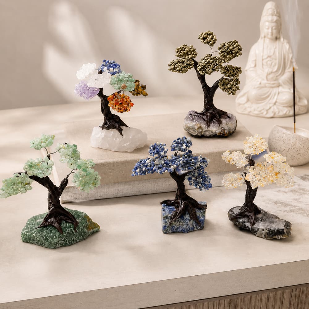 Árvore Bonsai de Pedras Naturais
