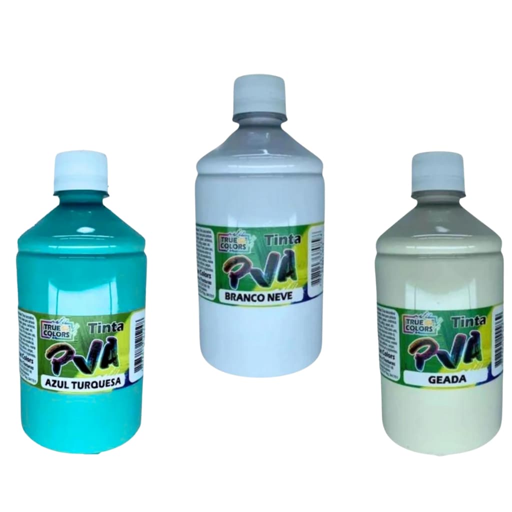 Tinta Pva PARA Artesanato 500ml Fosco True Colors