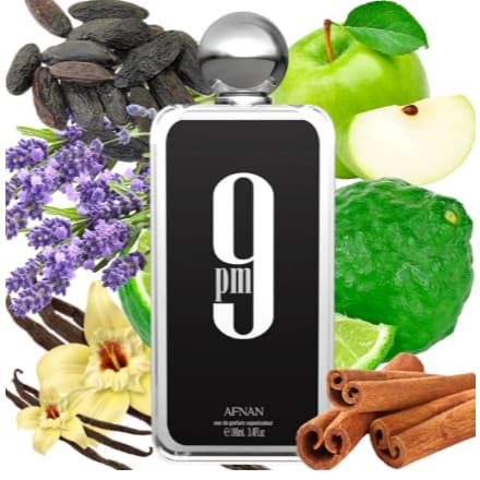 Perfume Árabe Afnan 9pm Masculino 100ml