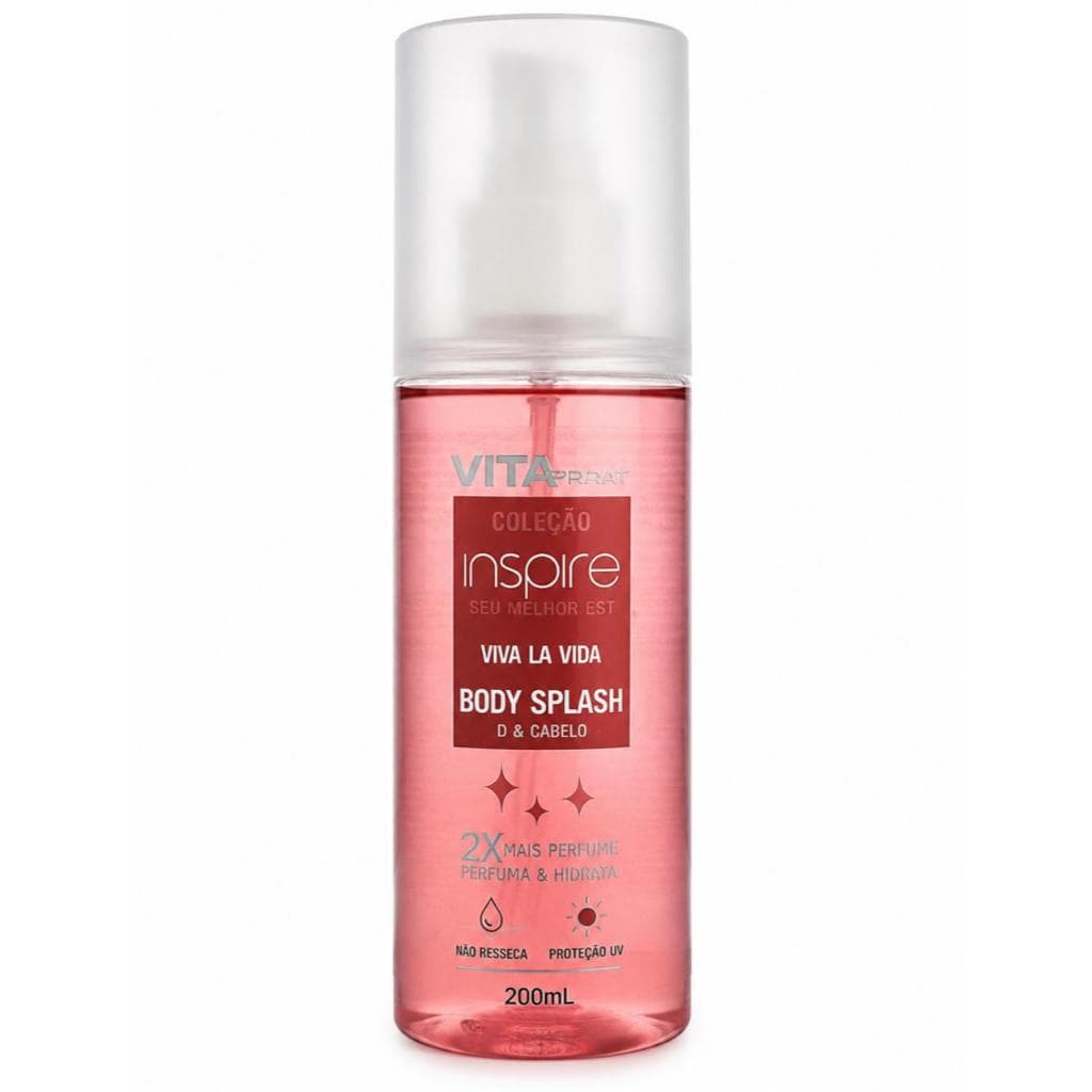 Body Splash Para Corpo e Cabelo Coleção Inspire Vita Hidrat 200ml