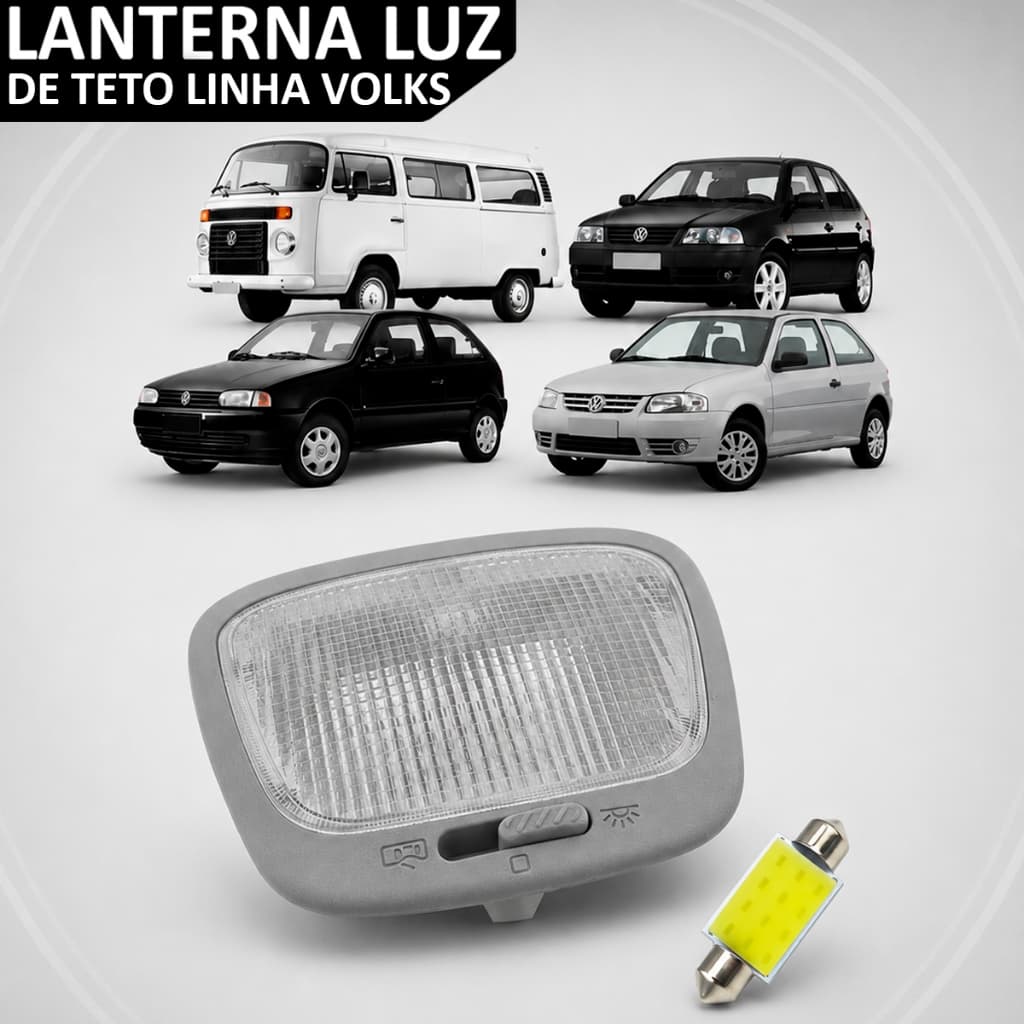 Lanterna Luz De Teto Gol Parati Saveiro Bola G2 G3 G4 Kombi