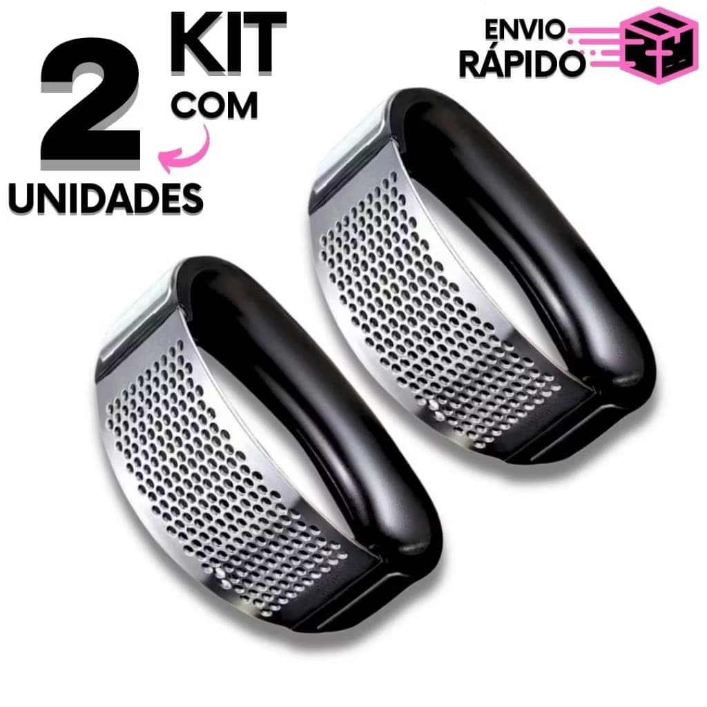 Espremedor Amassador Triturador De Alho Inox Manual Cozinha OFERTA