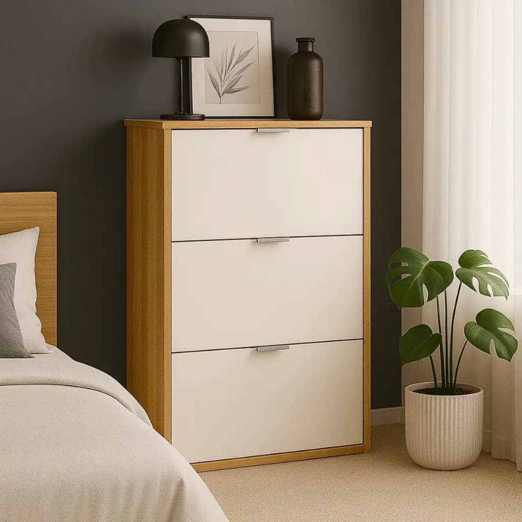 *Queima de ESTOQUE** Sapateira Armário Organizador Multiuso 3 Portas Exclusiva Basculante Resistente