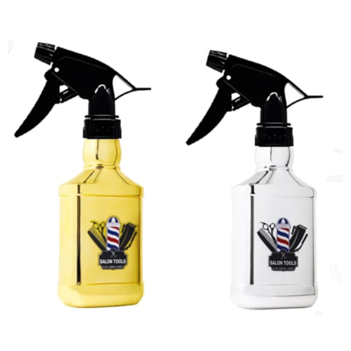 Borrifador Metalizado Barbearia Design Premium