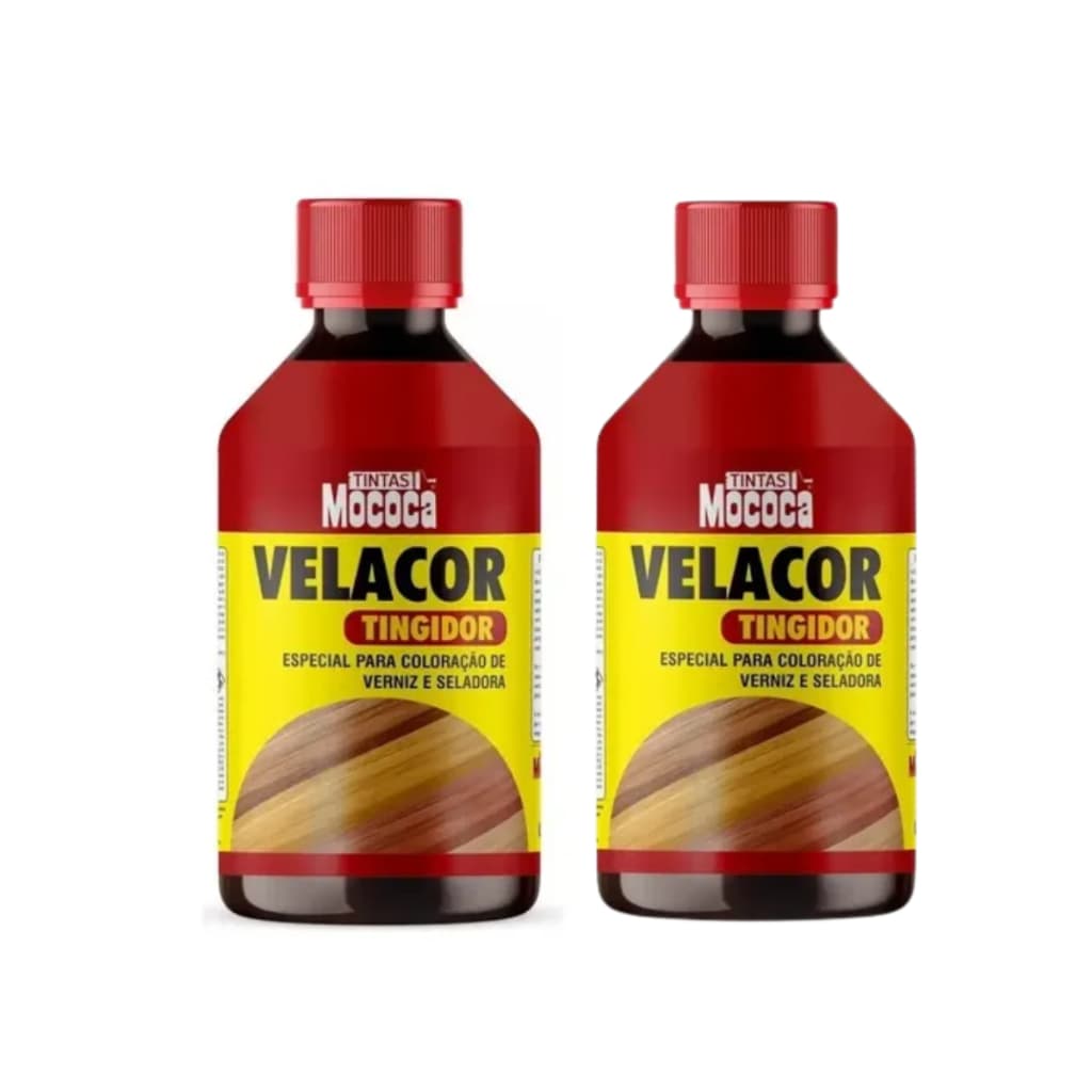 KIT 2 Velacor Tingidor Especial para Coloração Mococa 200ml