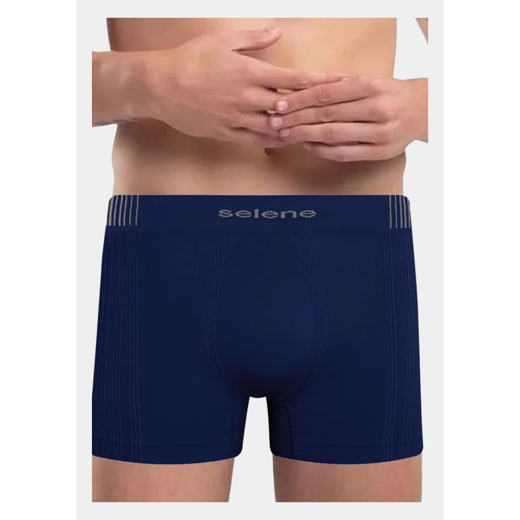 Cueca Boxer Selene Microfibra Sem Costura Ref:11070