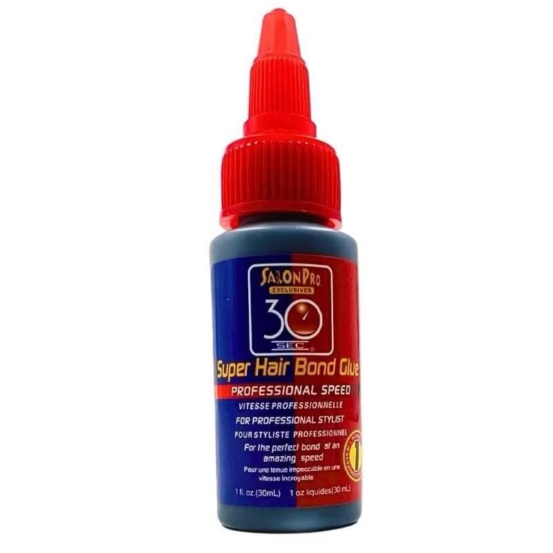 Salon Pro Super Cola Salon Pro 30ml Fixação Rápida em 30 Segundos para Alongamento Mega Hair e Cílios Profissional