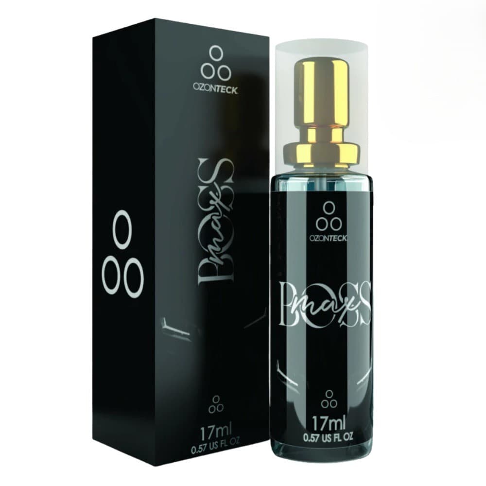 Perfume Masculino Maxboss Ozonteck 17ml | Excelente Fixação 33% Essência | Original | Moderno Sofisticado