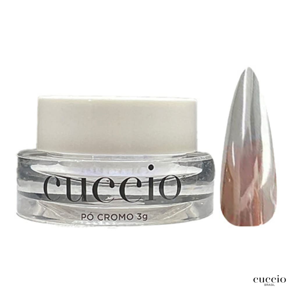 Pó Cromo Solar Celestial Lunar Nail Art Brilho Intenso 0,3gr - Escolha Seu